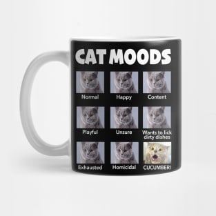 Cat Moods Mug